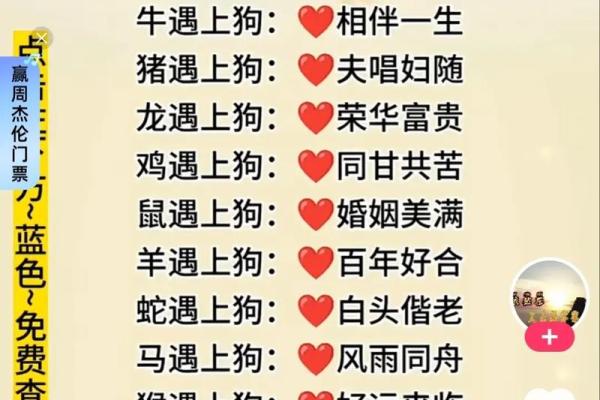属狗姻缘属相婚配表 属狗的婚姻属相配对？