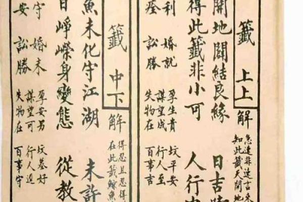 观音灵签疾病祈保