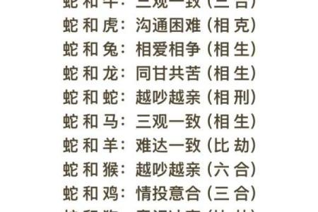 十二属相生肖配对姻缘查询