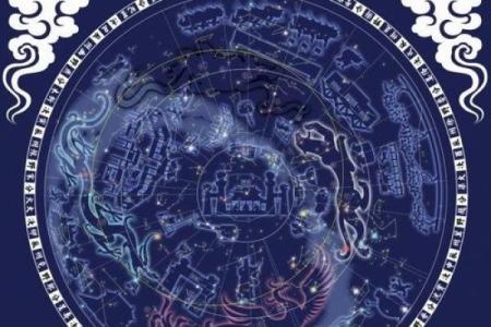 紫薇斗数星盘图片