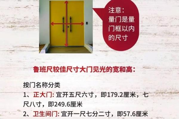 风水鲁班尺门有哪些尺寸吉利