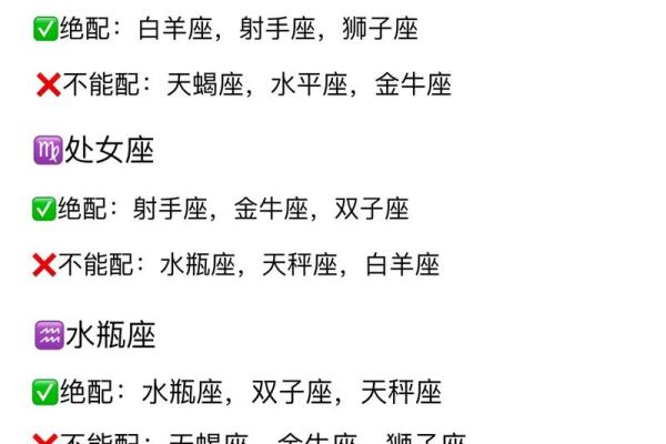 水瓶座男生和12星座女生配对指数