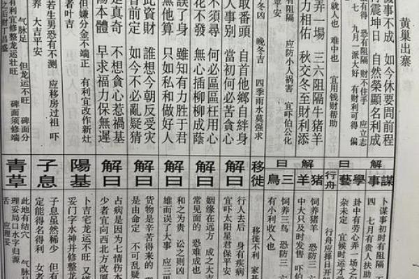 三爷灵签