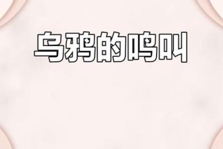 乌鸦鸣叫方位吉凶对照