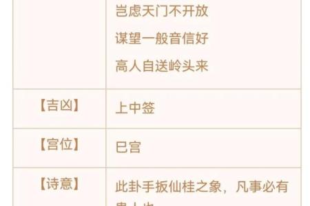 灵签68解