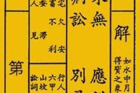 观音灵签五十一病还原