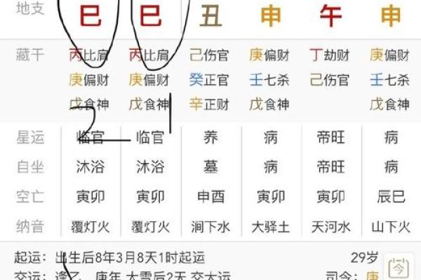 八字分数
