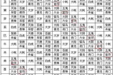 八字所有神煞解释