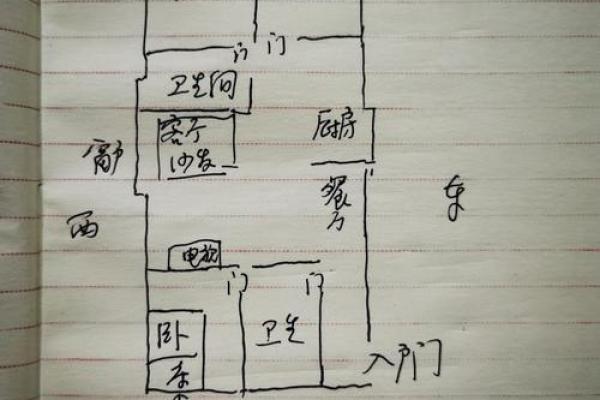 自制房子风水大门方位图解
