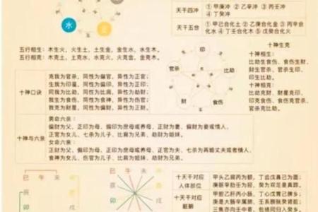 八字四柱规则定律表图