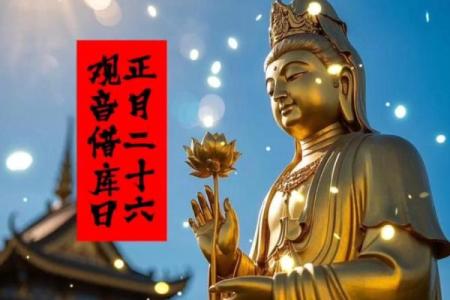每年农历正月二十六观音开库日出生的人好不好