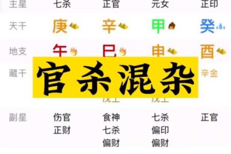 怎么看八字有没有官杀,算命说官杀强是什么意思